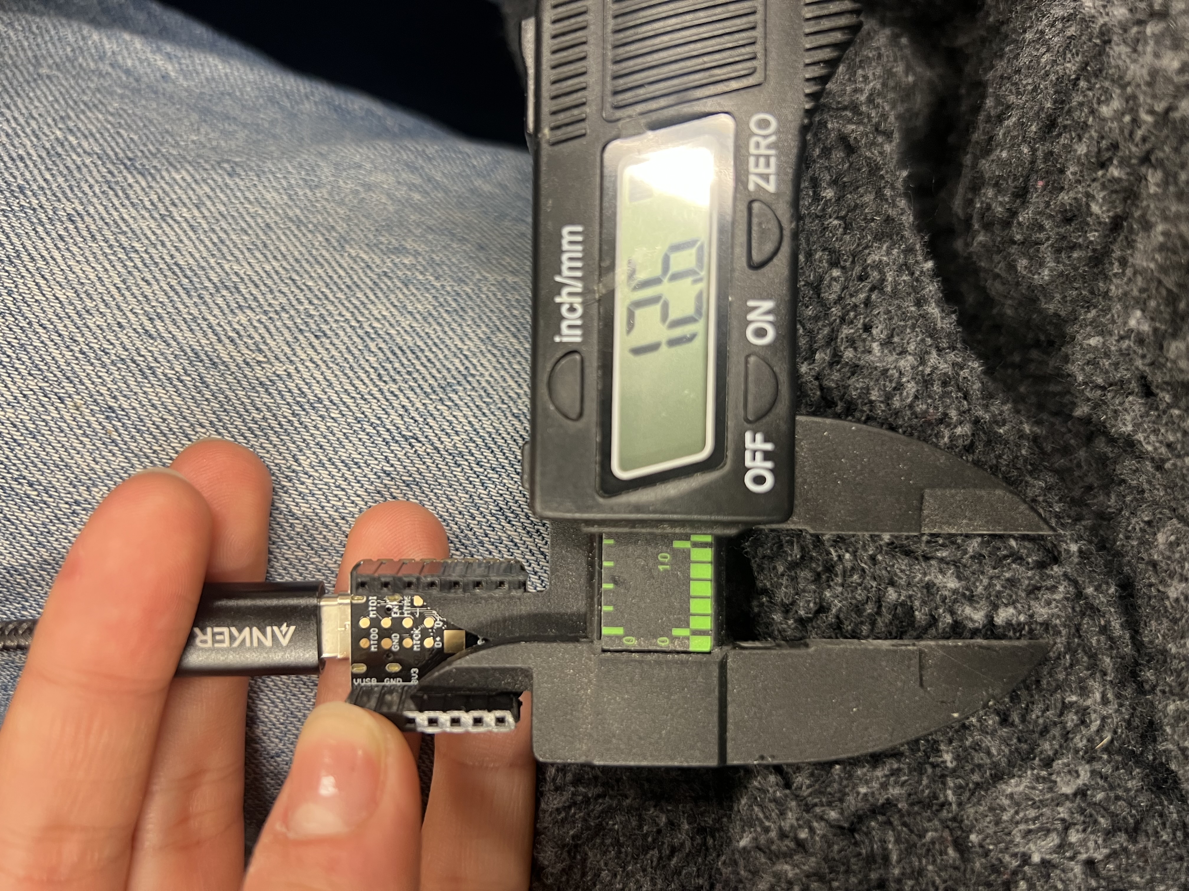 Checking dimensions before milling